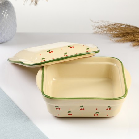 Baking capacity "Tetra with a lid" 1.2l / 10x22x19.5cm, country-1
