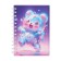 Notebook Gift Book on the comb 80l, line, color block, PVC cover 3D Bear (17.6x13.5cm) 105