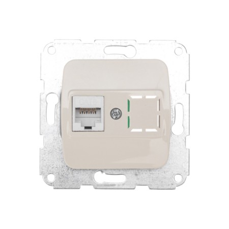 Computer socket mechanism Kranz RJ45 s/y beige KR-78-0253