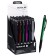 Automatic ballpoint handle Vinson, 0.7mm, body with a rubber holder, blue oil, mix