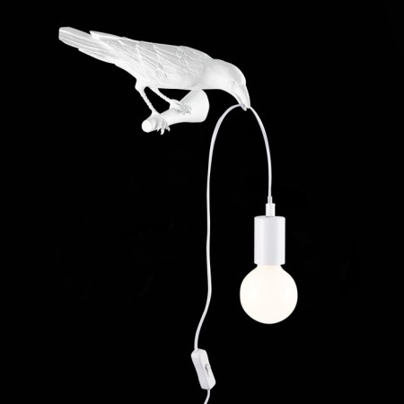 Wall lamp EVOLUCE. Sle115301-01. Gavi. 1x40 W, E14, 14.5x12.3 cm, white color-1