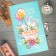 Easter lifting towel "Easter fun" 35x60 cm, 100% HL, 160g/m2