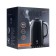 Electric kettle Leonord Le-1509, metal, 1.7 l, 2200 watts, black