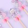 Skewers "Lyalki", gender, pink, in a set of 6 pieces