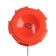Decorative tundra roller, rubber, "bricks", handle d = 6 mm, 180 mm