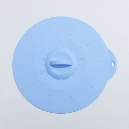 The storage cover of the share "Simlin", silicone, d = 21 cm, blue color-5