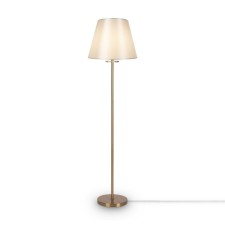 Freya FR1006FL-01G Forte, 380x380x1467 mm, E27, 1x40W, brass color.