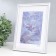 Photo frame plastic "Rainbow" 15x21 cm, matte silver