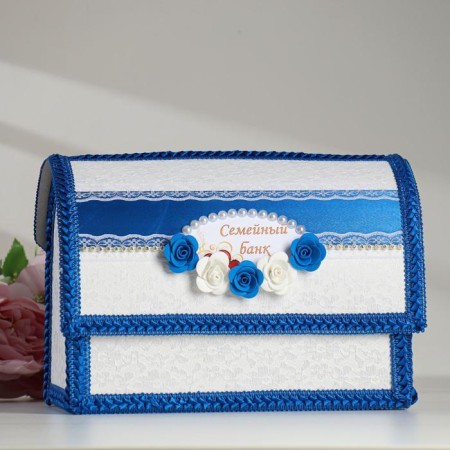 Set on the table of the newlyweds "Harmony", blue-8