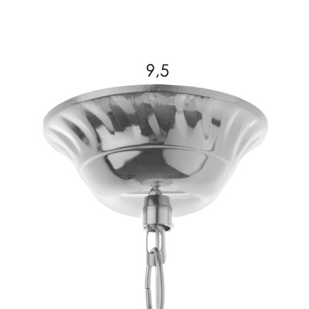 Suspension "Diamond" 1x40W E27 Chrome Model: 2829736-4