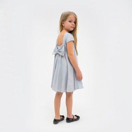 Dress elegant children's KAFTAN, p. 28 (86-92 cm), silver-3
