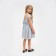 Dress elegant children's KAFTAN, p. 28 (86-92 cm), silver