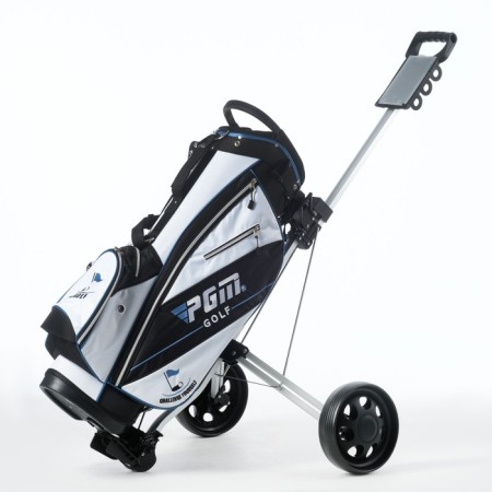 Tail for transporting bags for golf PGM, folding, aluminum
