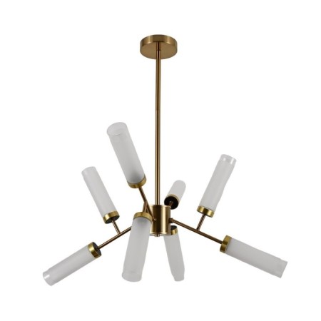 Lamp Ceiling Economy Service 10257/8Cop WT, 8x60W, E14, 58x70x70 cm, bronze color
