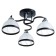 ARISA chandelier 3he27 40W Black 48x48x22 cm Bayerlux