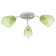 Six 3x15W E27 white-green 50x50x15cm Bayerlux