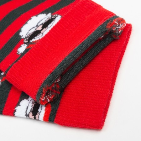 Women's socks, red color, size 23-25-3