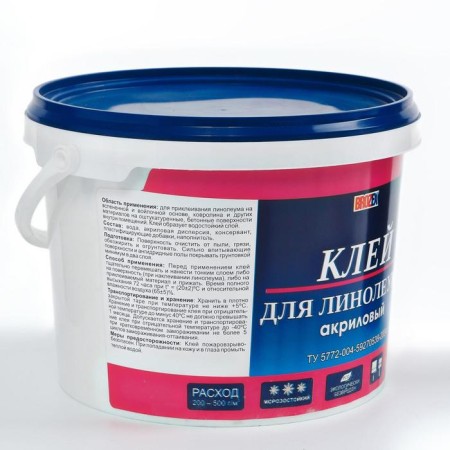 Glue for linoleum "Brozex" 2.8 kg-1
