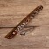 Flute "pattern" wood 33*2*2 cm