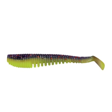 The Yaman Pro Legend Minnow, 10.2 cm, color #26-Violet Chartreuse, packaging 5 pcs.