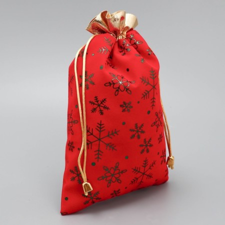 Gift sucking suction "heat and comfort", snowflakes, embossing, 16 x 24 cm +/- 1.5 cm, new year-2