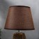 Table lamp 16444/1br E14 40W bronze 22x22x34 cm Risalux