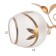 Jeannet chandelier 3x40W E27 Gold Model: 2800064