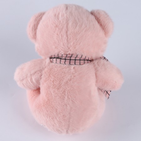 Soft toy "Mishutka", 23 cm, pink color-3