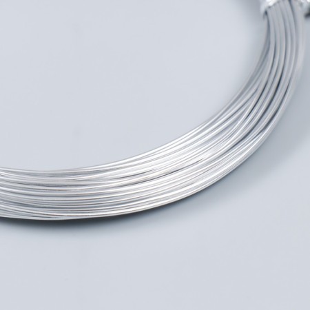 Wire for creativity "Astra" 1 mm, 10 m, silver-1