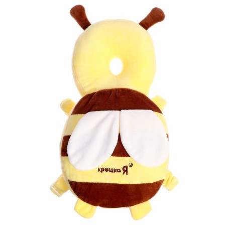 Baby backpack "Bee", protective, with a pillow