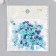 Beads for PVC creativity "Blue-blue rings" set ≈ 330 pcs 0.1x0.4x0.4 cm