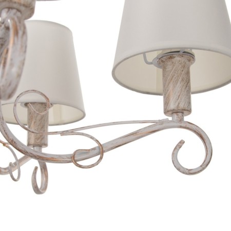 Chandelier 2149/5 E14 40W white with a golden patina 57x57x38 cm Bayerlux-5