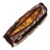 School Penal on the zipper Calligrata "Millitari", 2 departments, brown