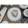 Porcelain dining plate Magistro Rodos, D = 25.8 cm, white color