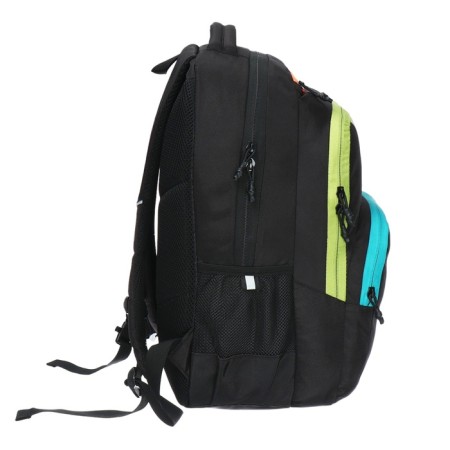 Youth backpack 45 x 32 x 23 cm, Grizzly "Sport", ergonomic back, laptop department, black-3