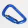 Carabiner with a bayonet coupling, 11 x 7 cm, 28 kn, mix