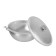 Kazan aluminum cast boyscout, with a lid and an arc, 8 l, Asian bowl, a flat bottom