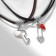 Kulons on the lace "Uzolnutor" key with a lock, color, 43 cm