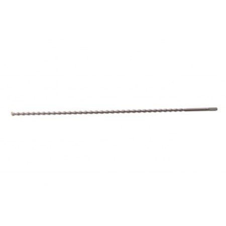 Denzel 705028, double spiral, Cobalt W-Tip, SDS Plus, 12 x 600 mm.