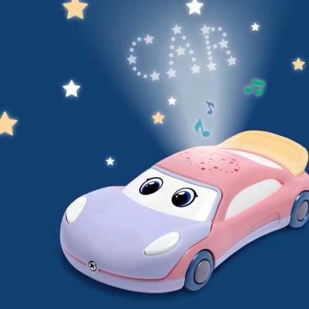 Musical toy "Super Mike", sound, light, purple color-5