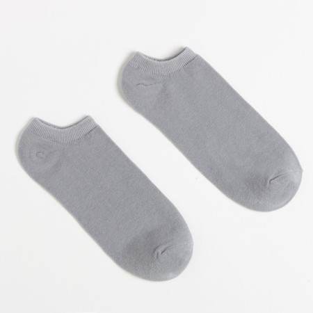 Socks men's shortened minku color light gray, size 42-43 (29 cm)