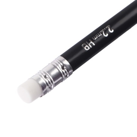 Chernographic pencil with Erichkrause "Deep Classic Triangular", HB, Griffel D = 2.2 mm, wood, trihedral in a tube, mix-8
