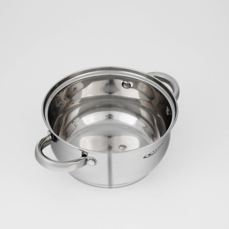 Gretta pan set, 3 subjects: pots 2.2 l, 4.2 l, bucket 1.6 l, capsule, induction-5