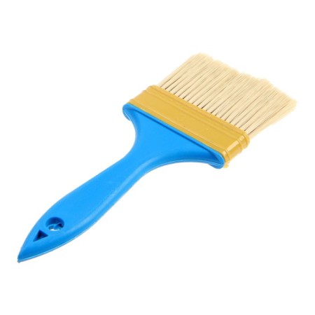 Brush flat promo, artificial bristles, plastic handle, 3 ", 75 mm-4