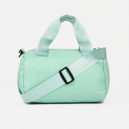 Sports bag with lightning, external pocket, green color-3