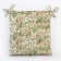 Siddle for a chair "Ethel" Spring Garden 42x42cm, 100% cotton, 190 g/m2