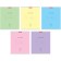 Notebook 12 sheets in a large cage "Classic", cover coated cardboard, offset unit, mix (1 species in a adhesion)