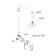 The shower system waserkraft a12830, built-in, tropical shower, brass/ABS plate, chrome 101201
