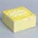 Box Gift team, packaging, “mimosa”, 15 x 15 x 7 cm