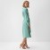 Women's dress Minaku: Casual Collection, green color, size 48